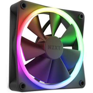 NZXT F120 120mm RGB PWM Fan (Black) RF-R12SF-B1