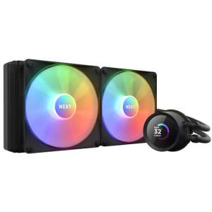 NZXT Kraken 280 RGB AIO Liquid Cooler with LCD Display (Black) RL-KR280-B1