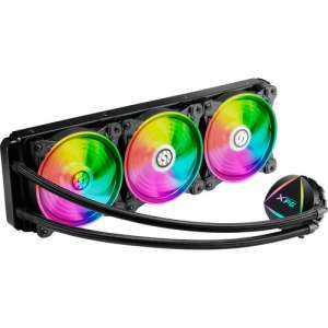 XPG 360mm Levante X ARGB All-in-One Liquid CPU Cooler (Black) LEVANTEX360-BKCWW