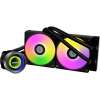 Lian Li 240mm Galahad II Trinity AIO Cooler with ARGB Fans (Black) GA2T24B