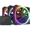 NZXT F120 RGB Core Fan 3-Pack with RGB Controller RF-C12TF-B1