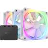 NZXT F120 RGB Core Fan 3-Pack with RGB Controller RF-C12TF-W1