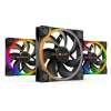 be quiet! Light Wings PWM 140mm ARGB Cooling Fan (3-Pack,Black) BL078