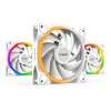 be quiet! Light Wings PWM High-Speed 120mm ARGB Cooling Fan (3-Pack,White) BL101