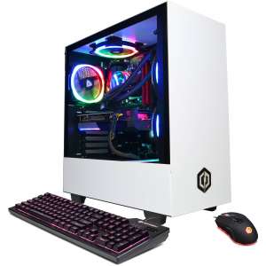 CyberPowerPC Gamer Supreme Mid-Tower Gaming (White) SLC10900V3