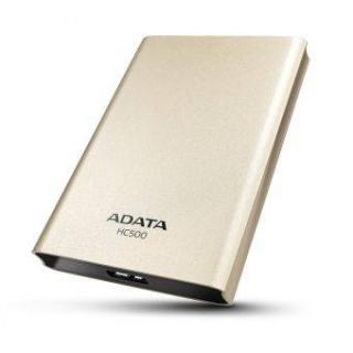 ADATA Choice HC500 2.5 Portable Hard Drive 1TB (Gold)