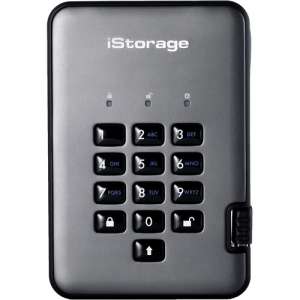 Istorage 500GB diskAshur PRO2 USB 3.1 Encrypted IS-DAP2-256-500-C-G