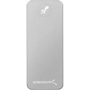 Sabrent 512GB Rocket Nano USB 3.2 Gen 2  (Silver) SB-512-NANO