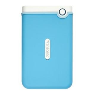 Transcend StoreJet 2.5 M3 1TB External Hard Drive (Baby Blue)