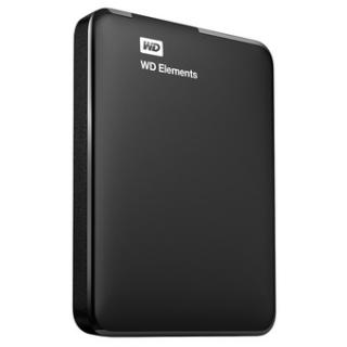 WD Elements Portable Slim 2.5 Portable Hard Drive 1TB (Black)