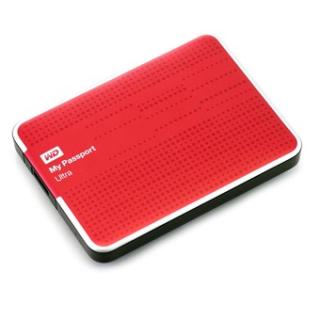 WD My Passport Ultra 2.5 Portable Hard Drive 1TB (Red)