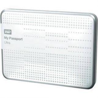 WD My Passport Ultra 2.5 Portable Hard Drive 2TB (White)