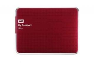WD My Passport Ultra 2TB Portable External Hard Drive (Red)