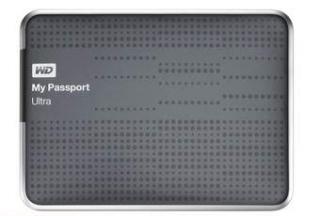 WD My Passport Ultra 2TB Portable External Hard Drive (Titanium)