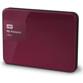 Western Digital 1TB My Passport Ultra External Hard Drive (Red)