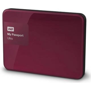 Western Digital My Passport Ultra WDBBKD0020BBY-PESN 2TB External Hard Drive (Red)