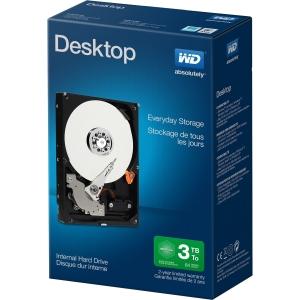 WD 3 TB Desktop Mainstream SATA 6 Gb/s WDBH2D0030HNC-NRSN