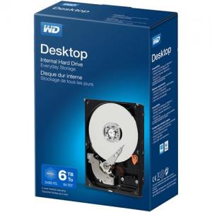 WD Desktop Everyday 6TB Internal SATA 6Gb/s (WDBH2D0060HNC-NRSN)