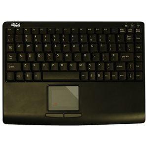 Adesso AKB-410PB Slim Touch Mini Keyboard with Built in Touchpad