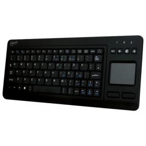 Arctic Cooling K481 Wireless Keyboard with Multi-Touch Pad Black USB