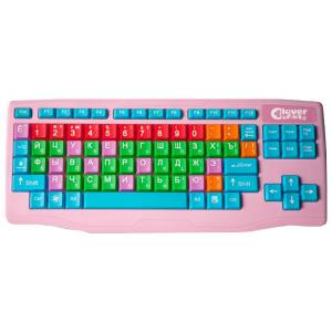 Clever Toys Wireless keyboard USB Pink