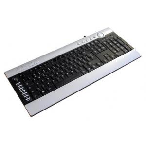 D-computer KB-8112 Black-Silver, PS/2