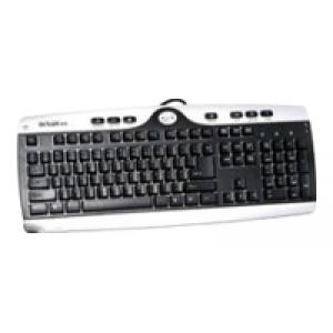 Delux DLK-7018P Black-White PS/2