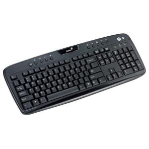 Genius KB-220e Black PS/2