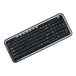 Kensington SlimType Keyboard PC Black USB