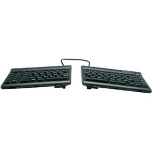 Kinesis Freestyle2 Keyboard for PC (9'' Cable) with V3 Accessory Installed KB830PB-US