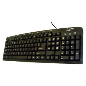 L-PRO 8002/1220 Keyboard Black USB