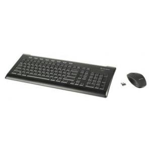 Lenovo Ultraslim Wireless Keyboard and Mouse 57Y4700 Black USB