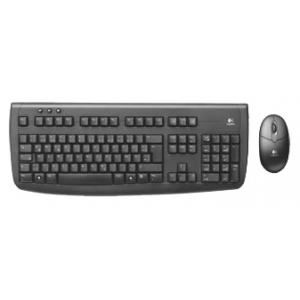 Logitech Cordless Desktop Deluxe 650 Black USB