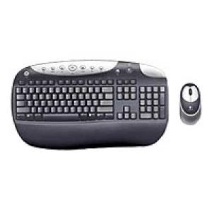 Logitech Cordless Desktop Optical Black USB PS/2