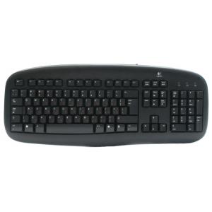 Logitech Deluxe Keyboard Black USB