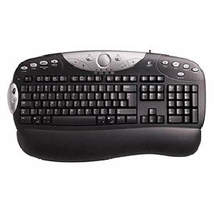 Logitech Elite Keyboard Black USB PS/2