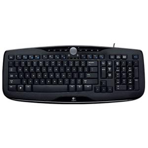 Logitech Media Keyboard 600 Black USB