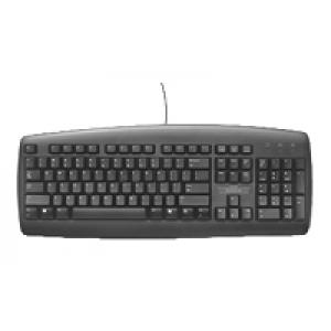 Logitech Value Keyboard Black PS/2