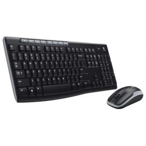 Logitech Wireless Combo MK260 Black USB