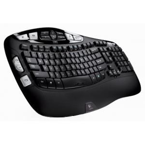 Logitech Wireless Keyboard K350 Black USB