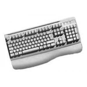 Mitsumi Keyboard Ergonomic White PS/2