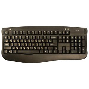 Oklick 340 M Office Keyboard Black USB PS/2