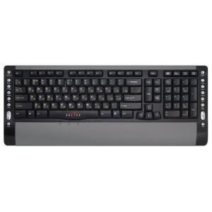Oklick 410 M Multimedia Keyboard Black-Grey PS/2