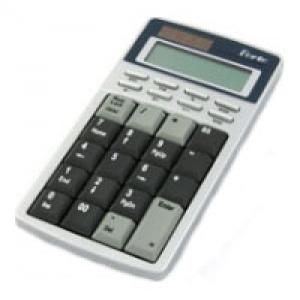 Porto KDH-02 Calculator Keypad Grey USB