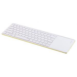 Rapoo E6700 Bluetooth Touch Keyboard White-Yellow Bluetooth