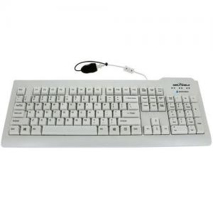 Seal Shield Silver Seal Waterproof Keyboard (SSWKSV208BEFL)