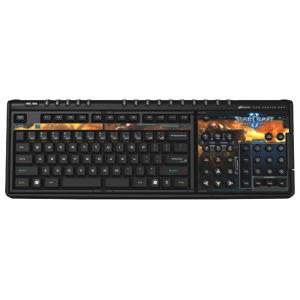 SteelSeries Zboard Bundle: StarCraft II Black USB