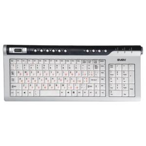 Sven Comfort 4800EL Multimedia Keyboard Silver USB
