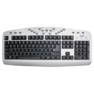 Sven KB-2125 Multimedia Keyboard Silver PS/2