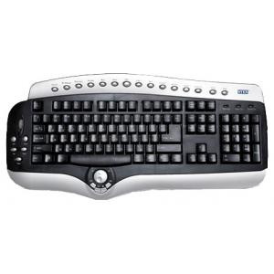 Sven KB-2825 Multimedia Keyboard Black-Silver PS/2